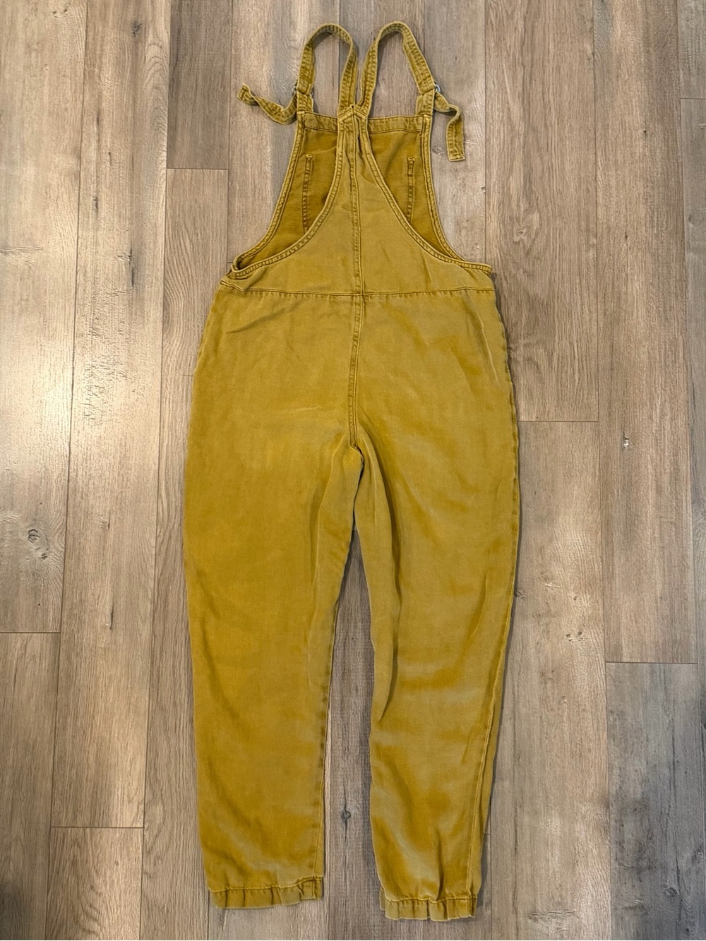 aerie Mustard Overalls Jumpsuit - Picture 6 of 8